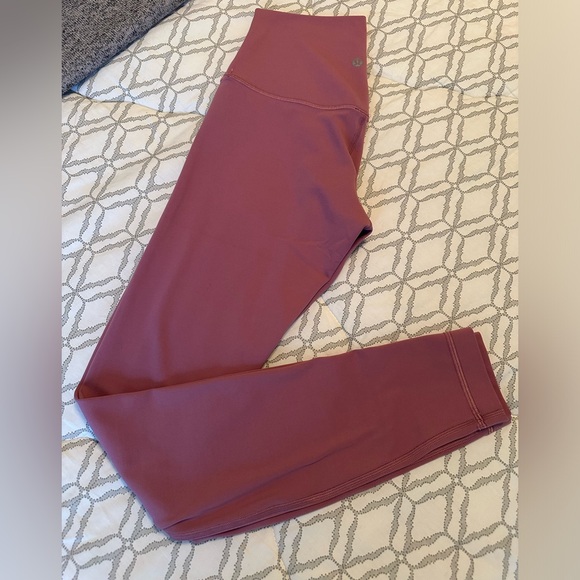 Lululemon Align High-Rise Pant 28” in Velvet Dust Pink - Size 4 - Picture 6 of 7